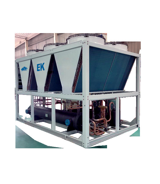 R410A এয়ার কুলড কনডেন্সিং ইউনিট 90KW 95KW 100KW প্লেট টাইপ হিট এক্সচেঞ্জার